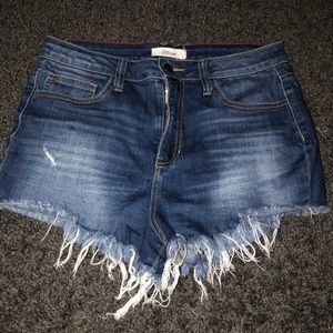 Jean shorts